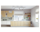 Ver imagem 2 de Kit Trilho Eletrificado 1m 3 Spots Led 7w Branco 3000k Luz Quente