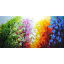 Ver imagem 1 de Quadro Pintura Tela Abstrato Moderno 2471: 80cm (A) x 160cm (L)