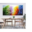 Ver imagem 5 de Quadro Pintura Tela Abstrato Moderno 2471: 80cm (A) x 160cm (L)
