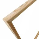 Ver imagem 2 de Chassis para Quadros Decorativos 15x21cm - Telas de Pinturas e Uso em Geral Tacolado 03 Unidades