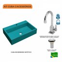 Ver imagem 3 de Kit Cuba Rt55 com Torneira Luxo 1195 e Válvula 1 Polegada Compace