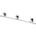 Ver imagem 1 de Barra com Ventosa para Pendurar Utensílios de Cozinha Suporte 70cm Aço Cromado