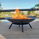 Ver imagem 4 de Lareira 80cm P/ Jardim Fogueira Externa Portatil a Lenha