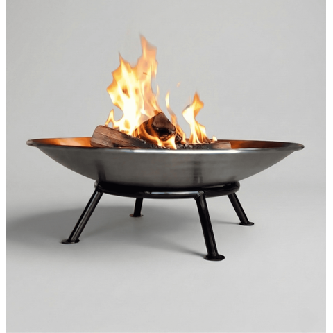 Lareira 80cm P/ Jardim Fogueira Externa Portatil a Lenha