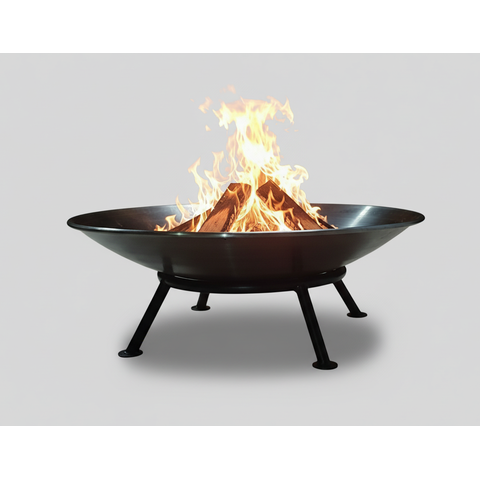 Lareira 80cm P/ Jardim Fogueira Externa Portatil a Lenha