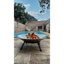 Ver imagem 2 de Lareira 80cm P/ Jardim Fogueira Externa Portatil a Lenha