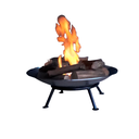 Ver imagem 1 de Lareira 80cm P/ Jardim Fogueira Externa Portatil a Lenha