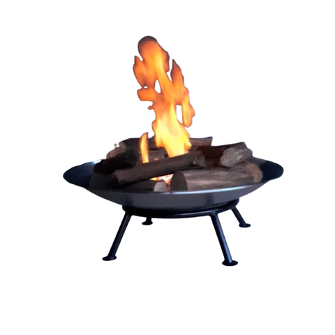 Lareira 80cm P/ Jardim Fogueira Externa Portatil a Lenha