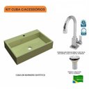 Ver imagem 3 de Kit Cuba Rt55 com Torneira Luxo 1195 e Válvula 1 Polegada Compace