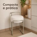 Ver mais imagens de Puff Evans Metal Champagne Couríssimo Off White
