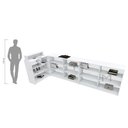 Ver imagem 6 de BALCÃO VITRINE EXPOSITOR M206.2021.B (LOJA, CAIXA, COMÉRCIO) MUNDI MOVEIS