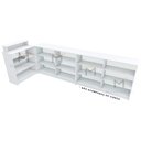 Ver imagem 4 de BALCÃO VITRINE EXPOSITOR M206.2021.B (LOJA, CAIXA, COMÉRCIO) MUNDI MOVEIS