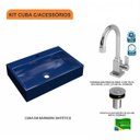 Ver imagem 3 de Kit Cuba Rt55 com Torneira Luxo 1195 e Válvula Click 1 Polegada B Compace