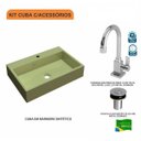 Ver imagem 3 de Kit Cuba Rt55 com Torneira Luxo 1195 e Válvula Click 1 Polegada B Compace