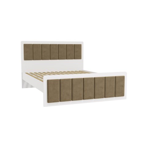 Cama de Casal Queen Kappesberg P/ Colchão 1,58cm Branco N830