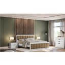 Ver imagem 2 de Cama de Casal Queen Kappesberg P/ Colchão 1,58cm Branco N830
