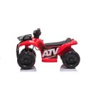 Ver imagem 4 de MINI QUADRICICLO ELETRICO INFANTIL VERMELHO 6V - BABY STYLE
