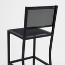 Ver imagem 3 de Banqueta para Bancada de Cozinha e Área Externa Gourmet em Alumínio e Tela Sling