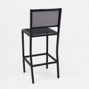 Ver imagem 6 de Banqueta para Bancada de Cozinha e Área Externa Gourmet em Alumínio e Tela Sling