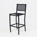 Ver imagem 2 de Banqueta para Bancada de Cozinha e Área Externa Gourmet em Alumínio e Tela Sling