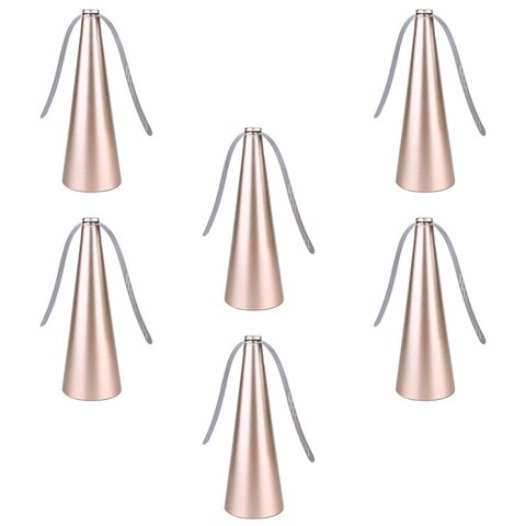 Repelente Ventilador Afasta Mosca Pernilongo Kit 6 Unidades Mosquito Inseto Mesa Jardim Quintal Pass