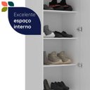 Ver mais imagens de Sapateira 60cm com Espelho Versa Home Branco