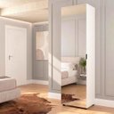 Ver imagem 1 de Sapateira 60cm com Espelho Versa Home Branco