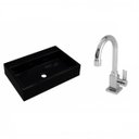 Ver imagem 2 de Kit Cuba Rt55 com Torneira Luxo 1195 Metal 1/4 Volta Compace
