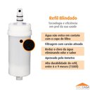 Ver imagem 7 de Torneira C/filtro Cozinha Mesa Gourmet + 02 Refil Extra