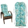 Almofada Impermeável p Cadeira Poltrona Sofa Fibra Sintética - 1