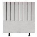 Ver imagem 1 de Cabeceira Cama Box Casal Estofada Dália 140cm Linho:cinza Claro