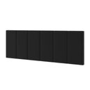 Ver imagem 1 de Conjunto de Cabeceira Solteiro Vital Sued Preto