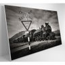 Quadro Trem A Vapor 90x60 Cm Vidro Impresso - 7