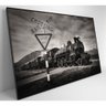 Quadro Trem A Vapor 90x60 Cm Vidro Impresso - 4