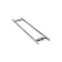 Ver imagem 5 de Puxador para Porta de Vidro Aço Inox Escovado 50cm Ms Fs