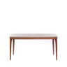 Mesa de Jantar Retangular C/ Vidro para 6 Lugares Ella 160 Cm - Natural C/ Off White Fosco - 7