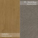 Ver imagem 5 de Conjunto 6 Cadeiras Athenas Amêndoa/Suede Bege - Móveis Lopas