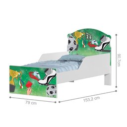 Mini Cama Jogo de Futebol - 2