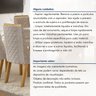 Kit de 6 Cadeiras para Sala de Jantar Dora - 10