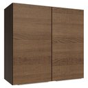 Ver imagem 1 de Armário Aéreo para Quarto 70 cm 2 Portas Rustic Neo Madesa
