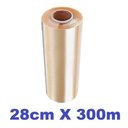 Ver imagem 2 de Rolo Bobina Plástico Pvc 28x300m Micra 10 Embalar Alimento