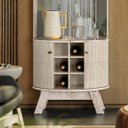 Ver imagem 3 de Cristaleira Marina 67cm 309136 Calacata Off White Madetec