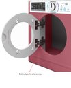 Ver imagem 3 de Lavanderia Máquina de Lavar com Cabideiro Infantil Diana:branco/rosa