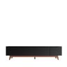 Rack Flynt 219 Cm Mdf/mdp – Natural C/ Preto Touch - 2