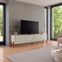 Ver imagem 1 de Rack Arco 228 cm Porta Clássica Incolar Luna