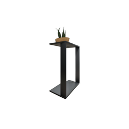 Mesinha Lateral para Sofá Estilo Industrial 100%mdf, Mesa Apoio, Mesa Auxiliar Sofá - 1