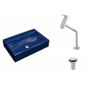 Ver imagem 2 de Kit Cuba Rt55 com Torneira Pratika 1060 Metal e Válvula 1 Polegada Compace