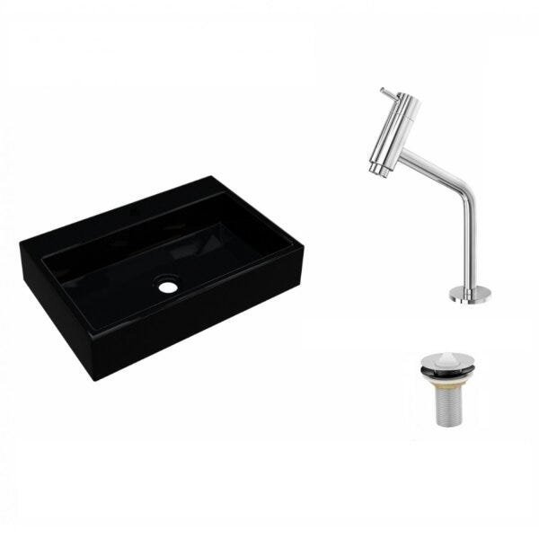 Kit Cuba RT55 Com Torneira Pratika 1060 Metal e Válvula 1 Polegada Compace - 2