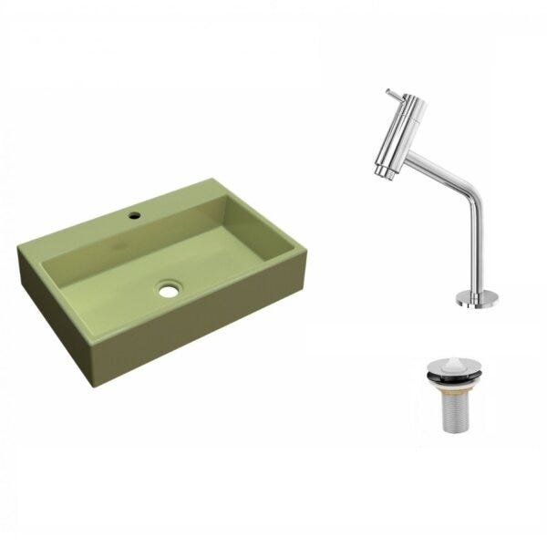 Kit Cuba RT55 Com Torneira Pratika 1060 Metal e Válvula 1 Polegada Compace - 2