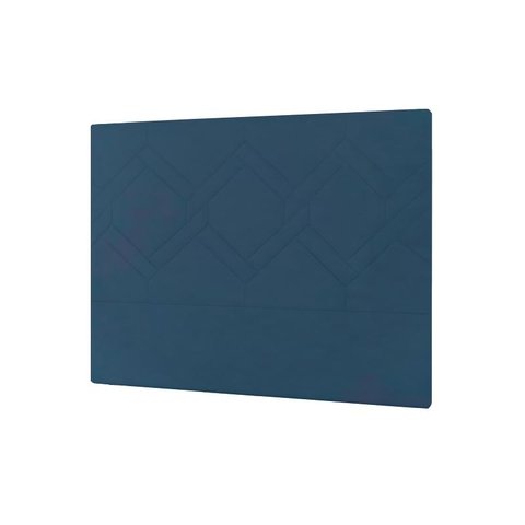 Cabeceira Lima Plus Queen 1600mm Veludo Azul - Simbal